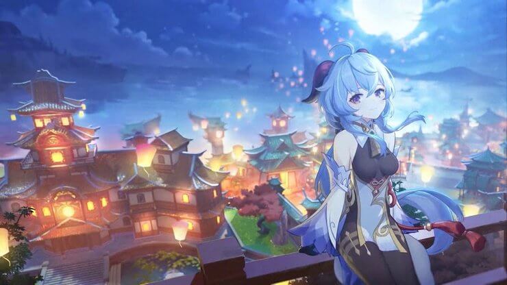 Ganyu trong Genshin Impact