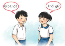 Gió thổi