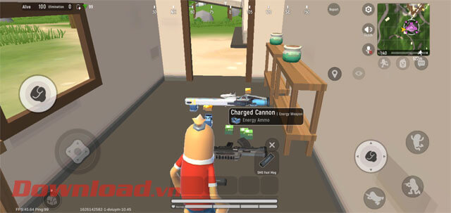 <p><strong>Bước 9: </strong>Khi đã hạ cánh an toàn, hãy nhanh chóng <strong>di chuyển vào một căn nhà