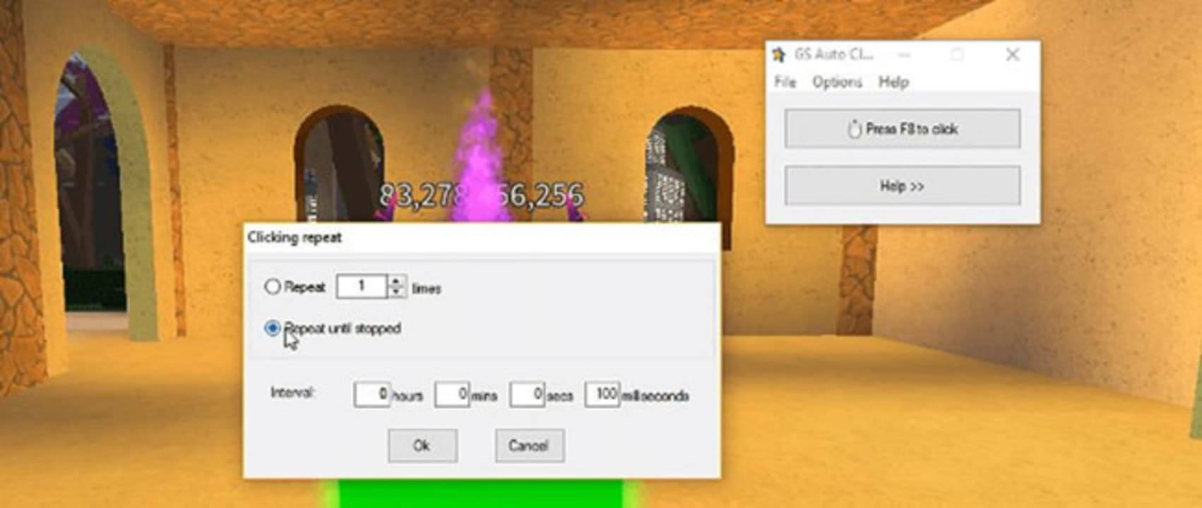 Chạy GS Auto Clicker bằng quyền Admin