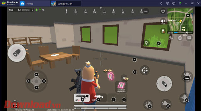 Bắt đầu chơi game