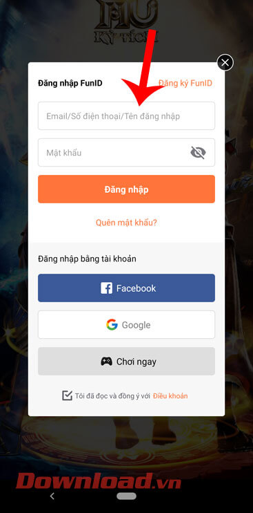 <p><strong>Bước 1: </strong>Sau khi đã cài đặt và mở tựa game này lên, lúc này trên màn hình sẽ xuất