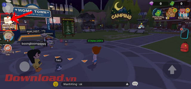 <p><strong>Bước 6: </strong>Để hoàn thành những việc làm mà tựa game này giao cho mình và nhận phần