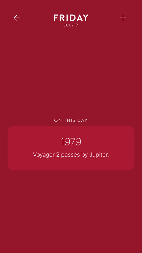 Giao diện Timepage trên iPhone