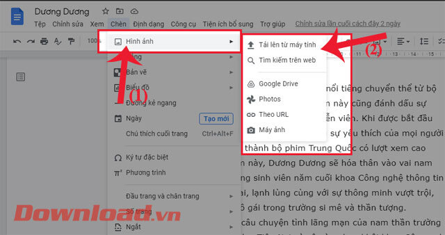 Tải hình ảnh lên