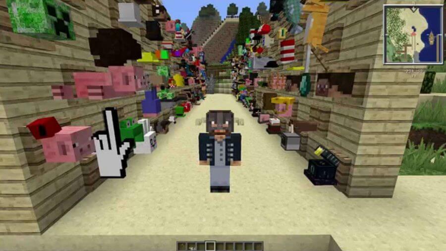 Mod Hats trong Minecraft