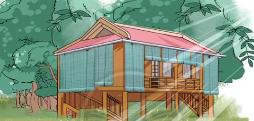 Cháu thăm nhà Bác