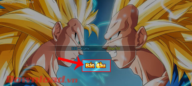 <p><strong>Bước 4: </strong>Sau khi đã chọn được máy chủ mà mình muốn tham gia, thì ấn vào nút<strong> Bắt