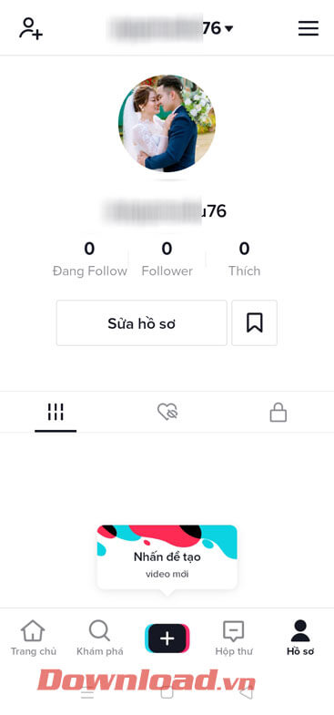 <p><strong>Bước 5:</strong> Cuối cùng, khi này tài khoản TikTok của bạn đã được tạo thành công bằng