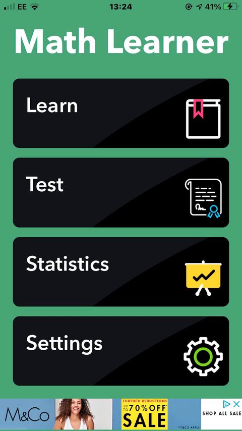 Học toán trên MathLearner