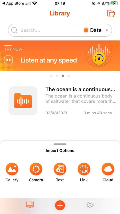 Text to Speech: Audio Books