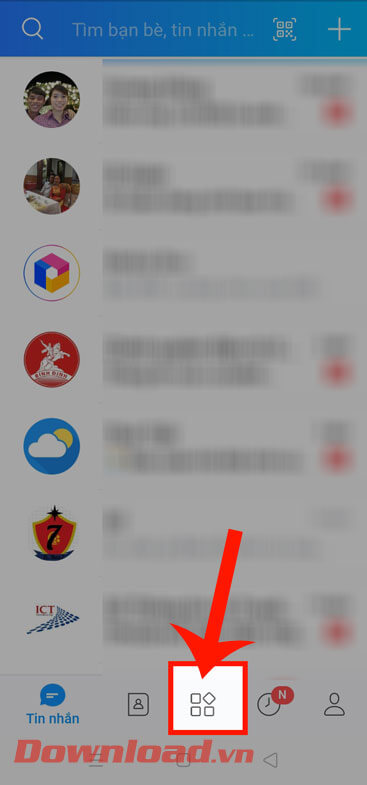 <p><strong>Bước 2: </strong>Tại giao diện chính của ứng dụng, nhấn vào mục<strong> Khám phá </strong>ở