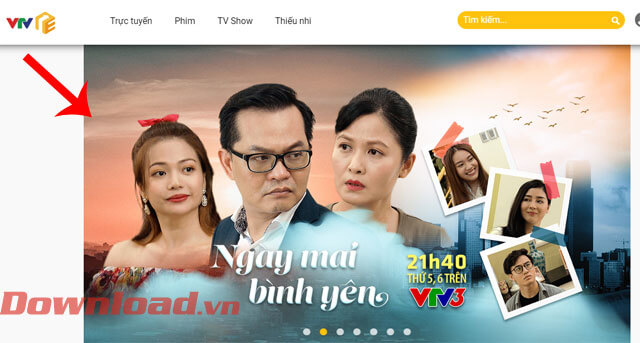 Nhấn vào Poster phim Ngày mai bình yên