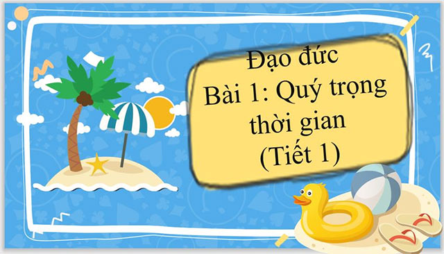 Bài giảng điện tử Đạo đức lớp 2