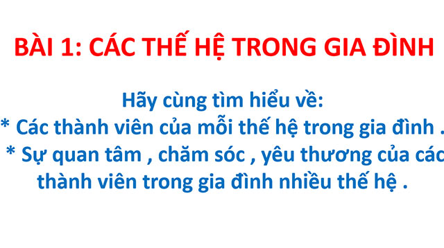 Bài giảng điện tử Tự nhiên và xã hội 2