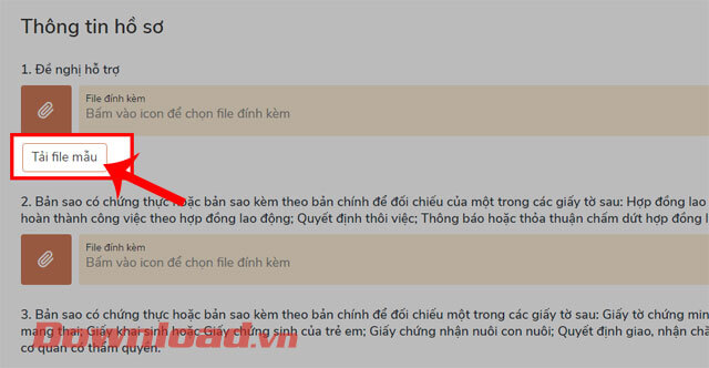 <p><strong>Bước 5: </strong>Kéo màn hình xuống phía dưới đến mục <strong>Thông tin hồ sơ</strong>, click