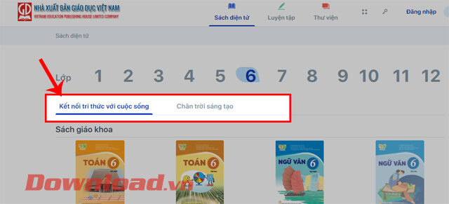 Hướng dẫn sử dụng sách giáo khoa điện tử miễn phí cho học sinh