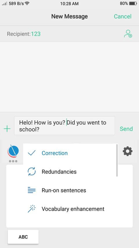 Scribens kiểm tra ngữ pháp