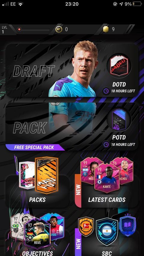 Giao diện MAD FUT 21