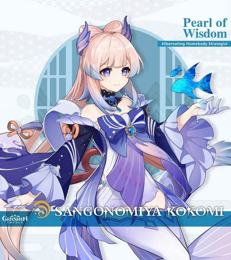 Kokomi trong Genshin Impact