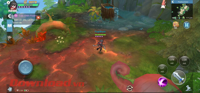 <p><strong>Bước 7:</strong> Khi này tại giao diện chính của chạm và di chuyển <strong>biểu tượng hình