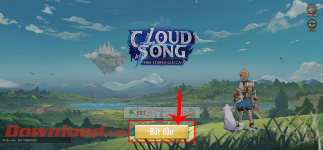 <p><strong>Bước 4: </strong>Sau đó, chạm vào nút<strong> Bắt đầu</strong>, để bắt đầu tham gia vào trò