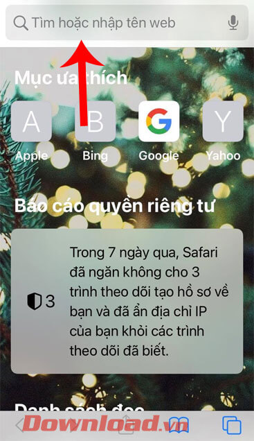 <p><strong>Bước 4: </strong>Sau đó, <strong>mở ứng dụng Safari </strong>trên điện thoại của mình lên