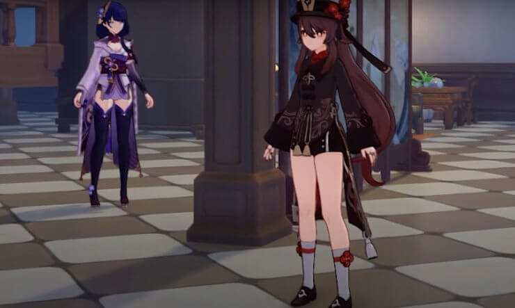 Hu Tao & Raiden Shogun