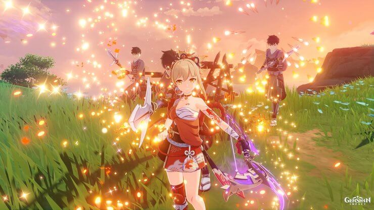 Yoimiya trong Genshin Impact