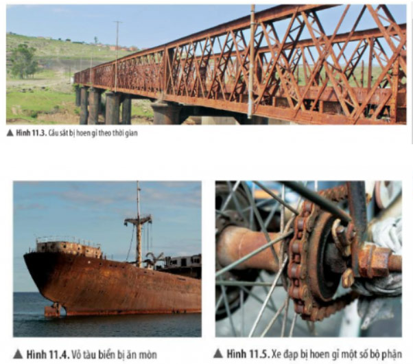Hình 11.3, 11.4 và 11.5