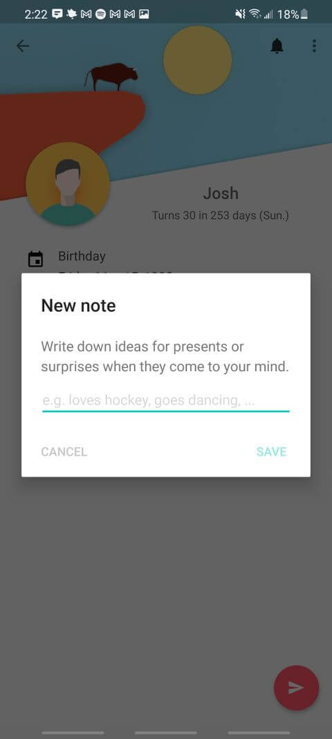 app Birthdays