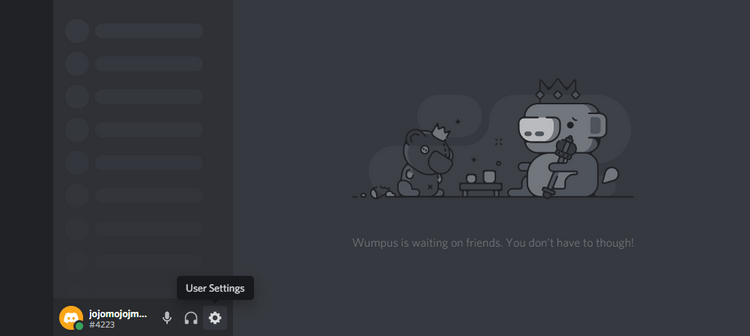 Cài đặt người dùng Discord