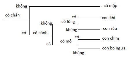 Phân loại khóa lưỡng phân