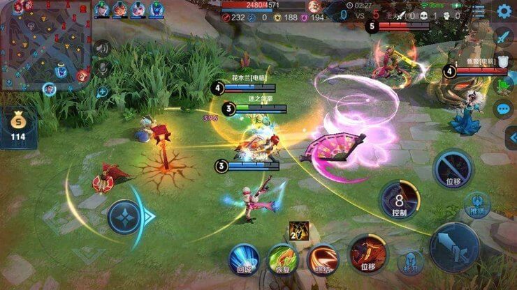 Honor of Kings là game MOBA phổ biến nhất tại Trung Quốc