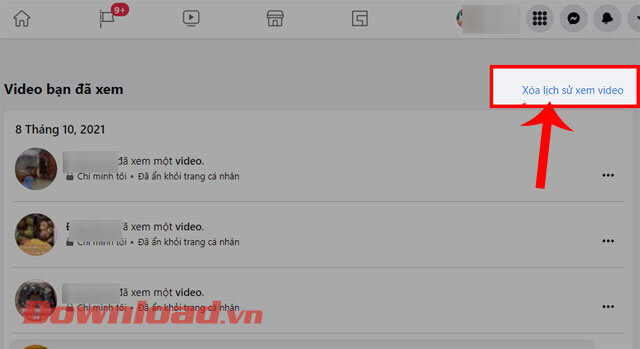<p><strong>Bước 5: </strong>Tại màn hình máy tính khi này sẽ hiển thị toàn bộ xem video của mình trên