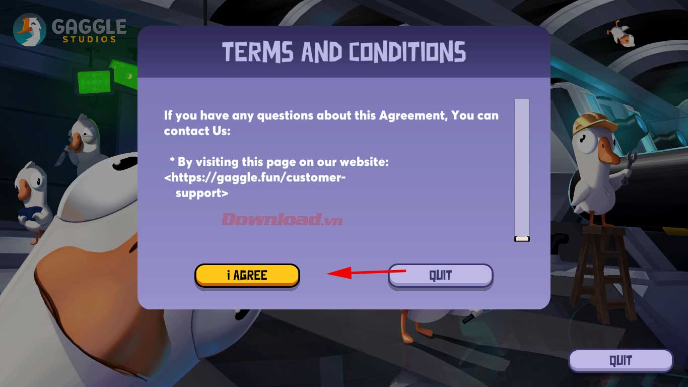 <p>8. Đọc kỹ các điều khoản và điều kiện để nút<strong> I Agree </strong>hiện màu vàng. Nhấn vào nút