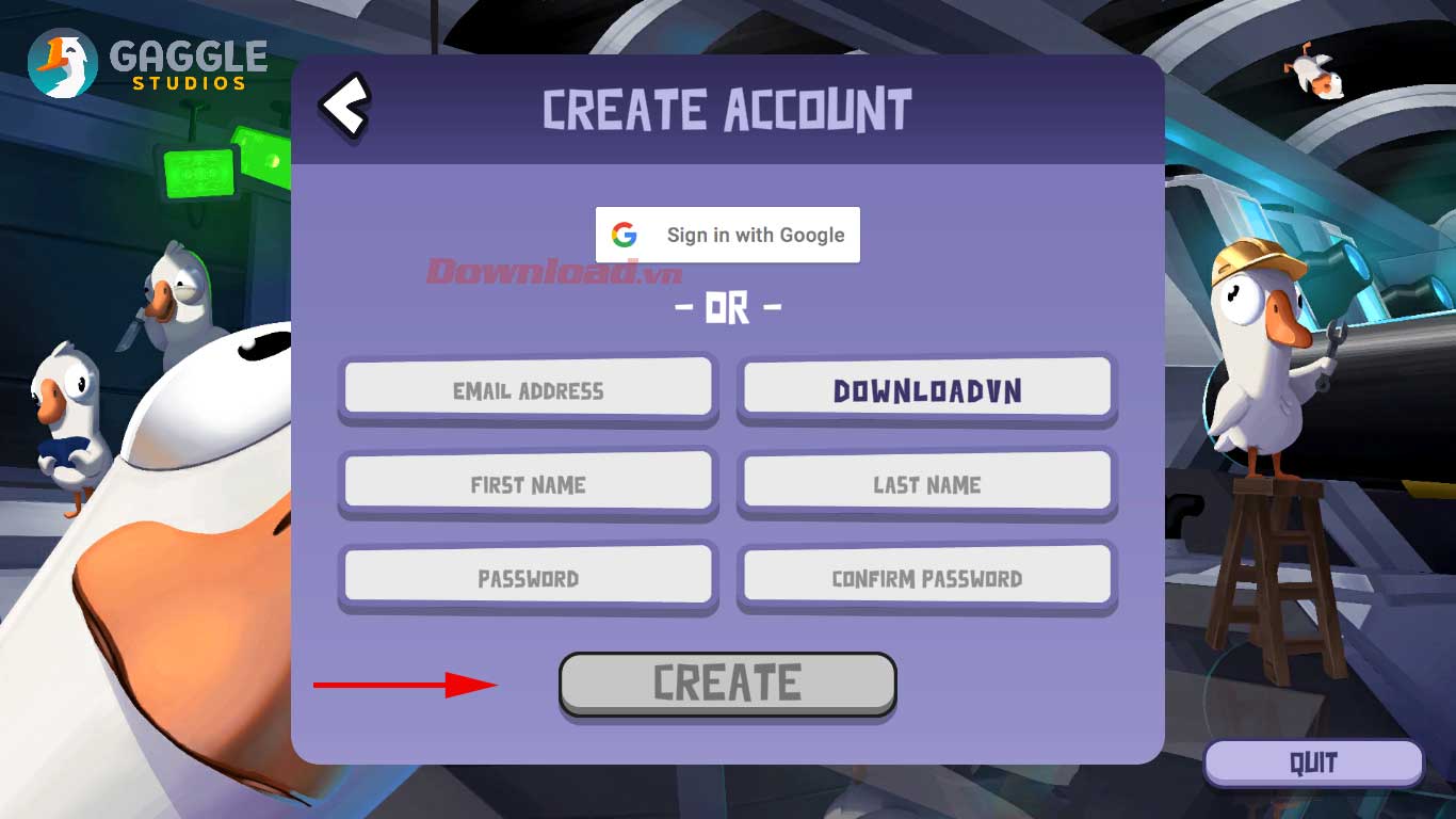 <p>10. Nhập đầy đủ thông tin cần thiết, rồi nhấn <strong>Create</strong>.</p>