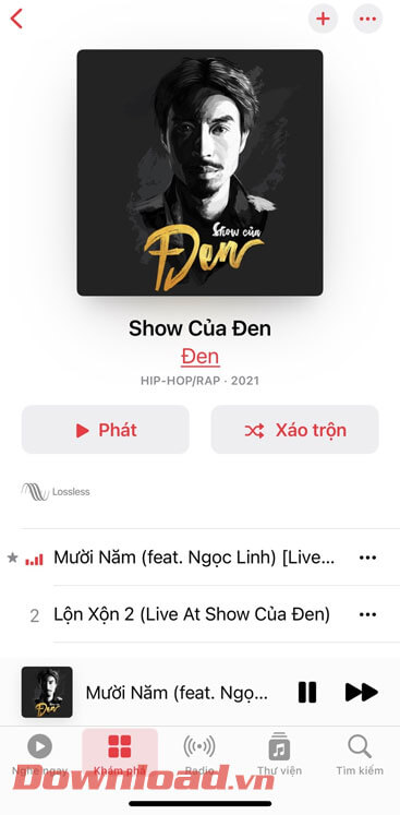 <p><strong>Bước 6:</strong> Chúng ta sẽ bắt đầu nghe và tải nhạc trên Apple Music sau khi nhận được