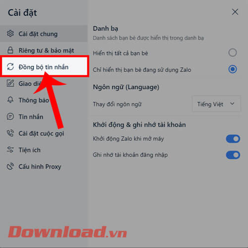 <p><strong>Bước 4: </strong>Lúc này khung cửa sổ<em> Cài đặt</em> sẽ hiển thị lên màn hình, nhấn vào