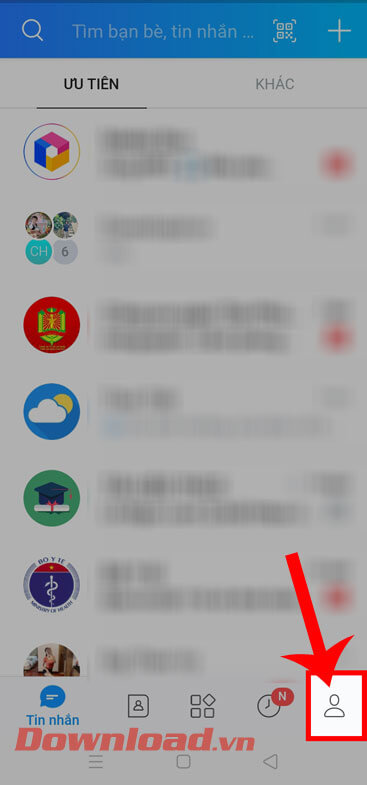 <p><strong>Bước 1: </strong>Trước tiên, chúng ta sẽ<strong> mở ứng dụng Zalo</strong> trên điện thoại