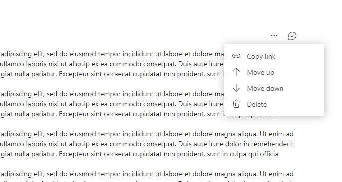 Tùy chọn chỉnh sửa các phần trên trang Wiki