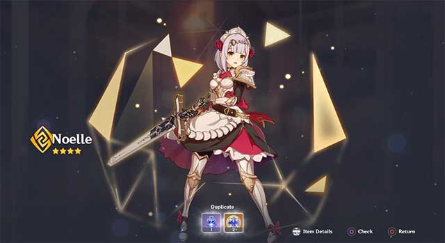 Noelle có thể chữa lành và sử dụng khiên cùng một lúc