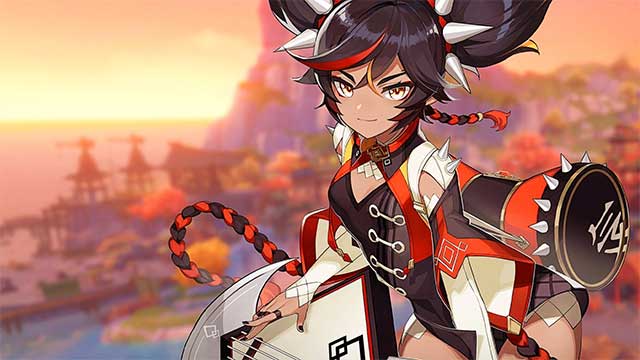 Xinyan thực chất là một người dùng khiên khá tốt