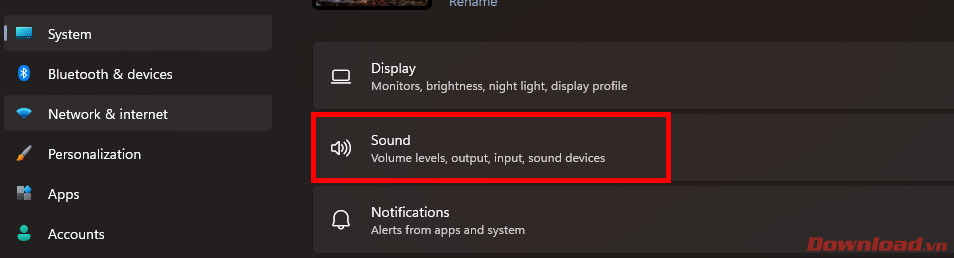 Sound