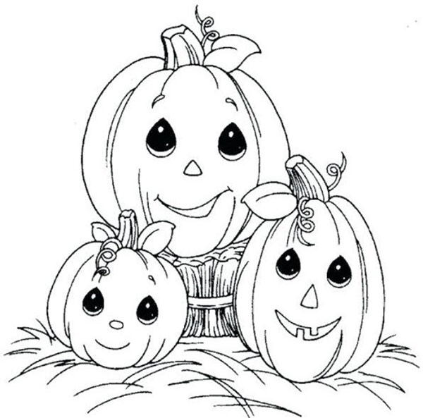 Tranh tô màu Halloween