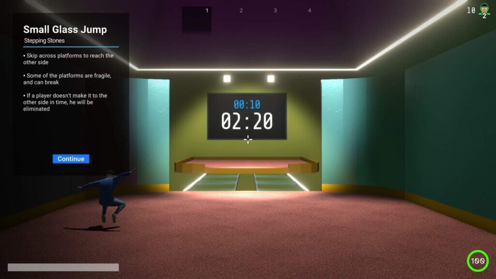 Thử thách trong Steeping Stones