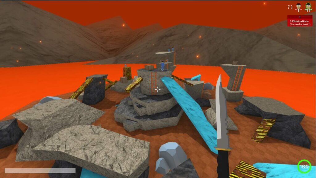 Chế độ chơi trốn tìm trong Crab Game