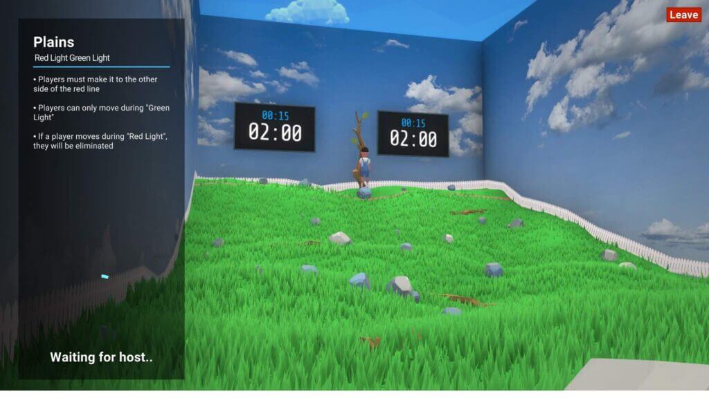 Game đèn đỏ, đèn xanh giống Squid Game