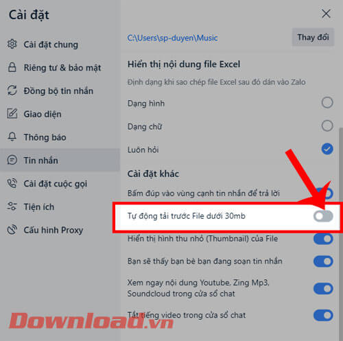 <p><strong>Bước 5: </strong>Kéo màn hình xuống mục <em>Cài đặt khác</em>, <strong>tắt bỏ công tắc tại