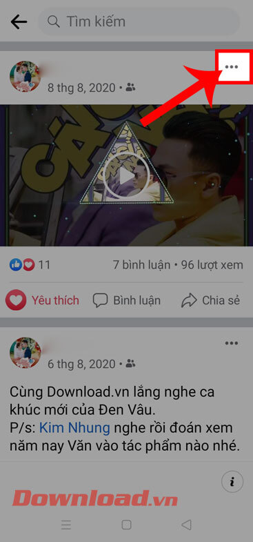 <p><strong>Bước 3: </strong>Khi này tại trang cá nhân Facebook, <strong>đi tới video đã đăng</strong>